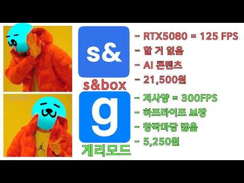 S&box 솔직 리뷰, 게리 모드 후속작? 아쉬운 점 집중 분석