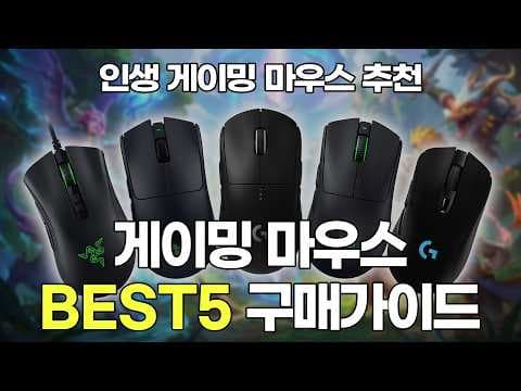 로지텍 G304 vs 레이저 데스에더, 입문용 게이밍 마우스 추천