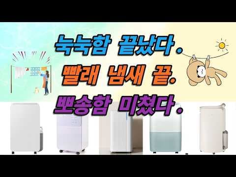 우리집 딱 맞는 가정용 제습기 용량 고르는 법! (12L/18L/20L)