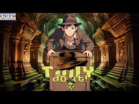 Commodore 64 Tony Do It 리뷰: 숨겨진 명작 퍼즐 게임!