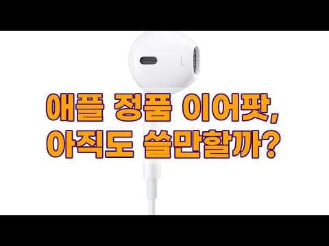 애플 이어팟 3.5mm 유선 이어폰 명불허전 착용감 음질 분석